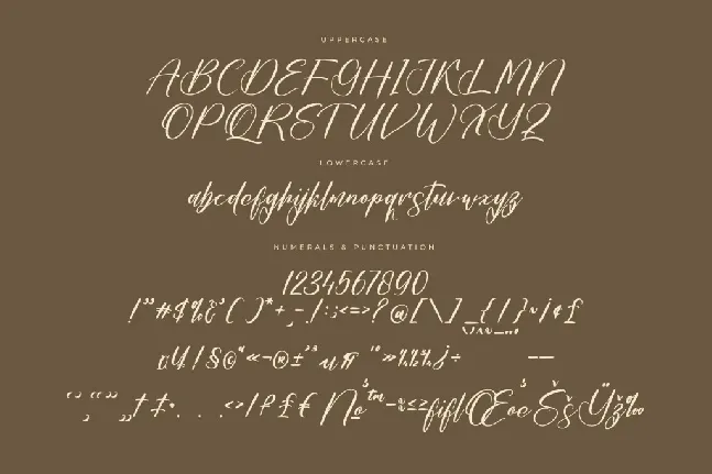 Brasteny Quilerma DEMO VERSION font