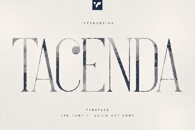 Tacenda Demo font