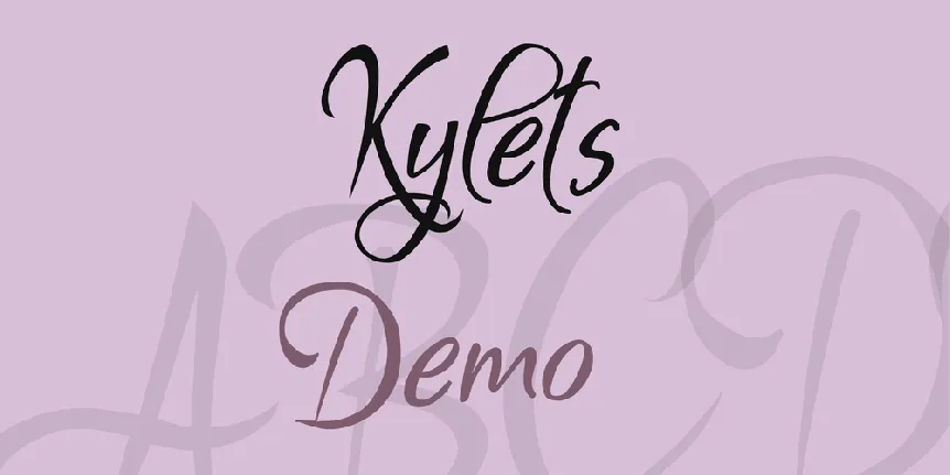 Kylets font