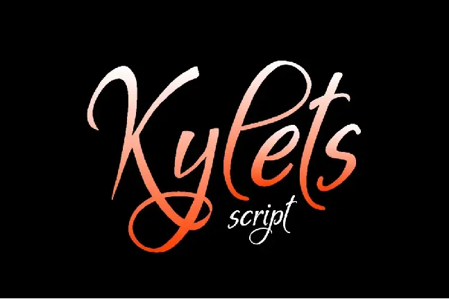 Kylets font