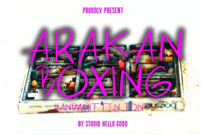 Arakan Boxing font