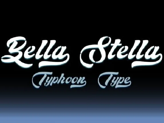 Bella Stella font