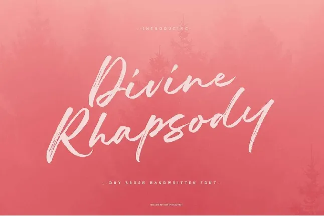 Divine Rhapsody font