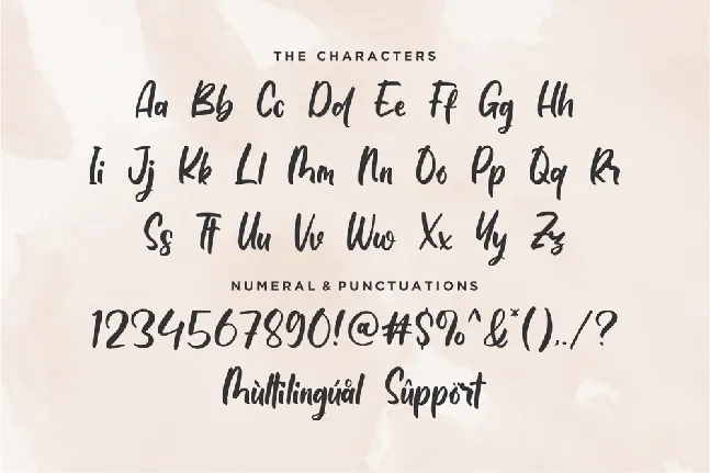 Millespring font