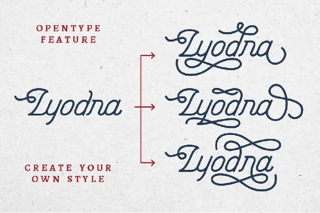 Lyodra font