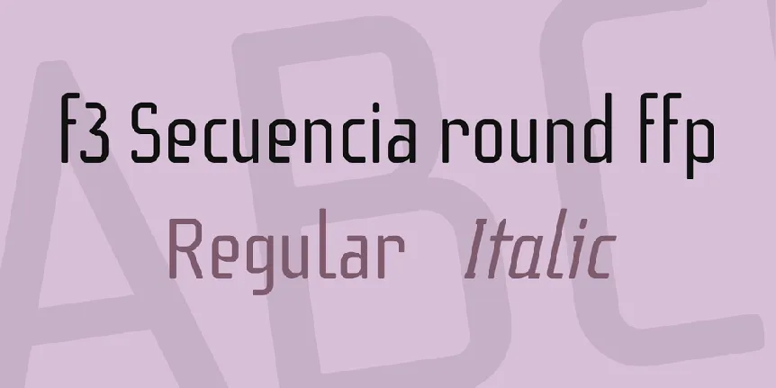 f3 Secuencia round ffp font