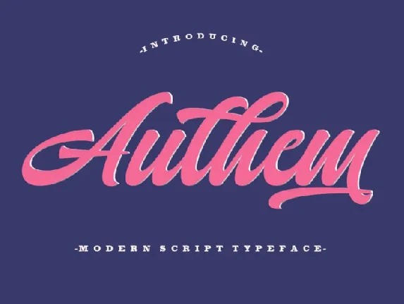 Authem font