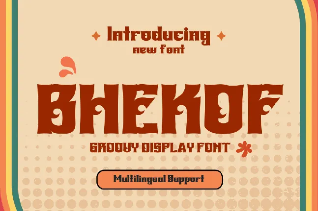 Bhekof font