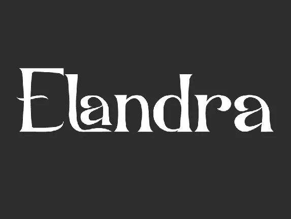 Elandra font