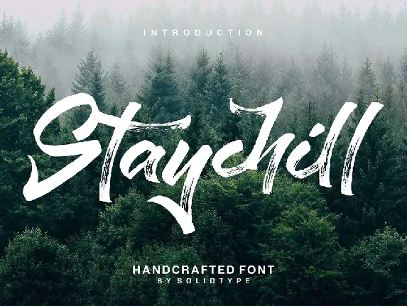 Staychill font