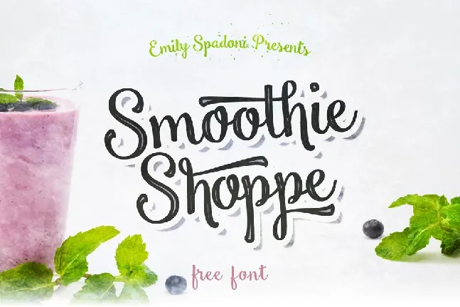 Smoothie Shoppe Free font