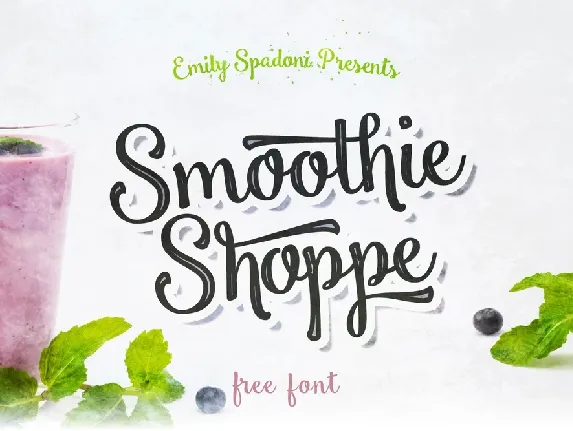 Smoothie Shoppe Free font