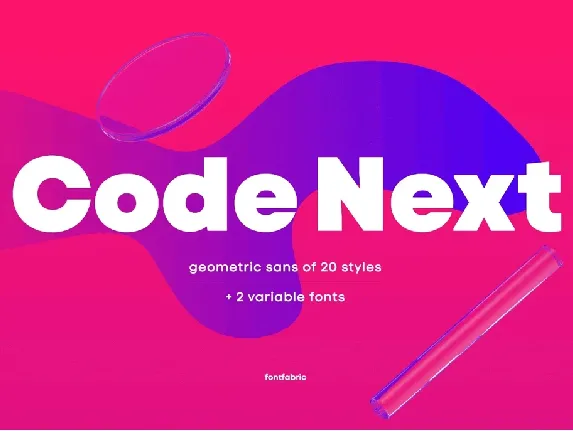 Code Next font