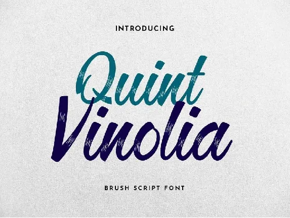 Quint Vinolia font