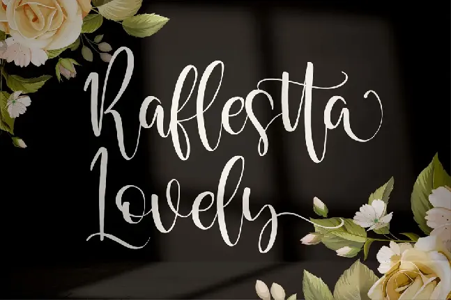 Raflestta Elisha font