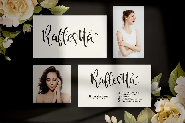 Raflestta Elisha font