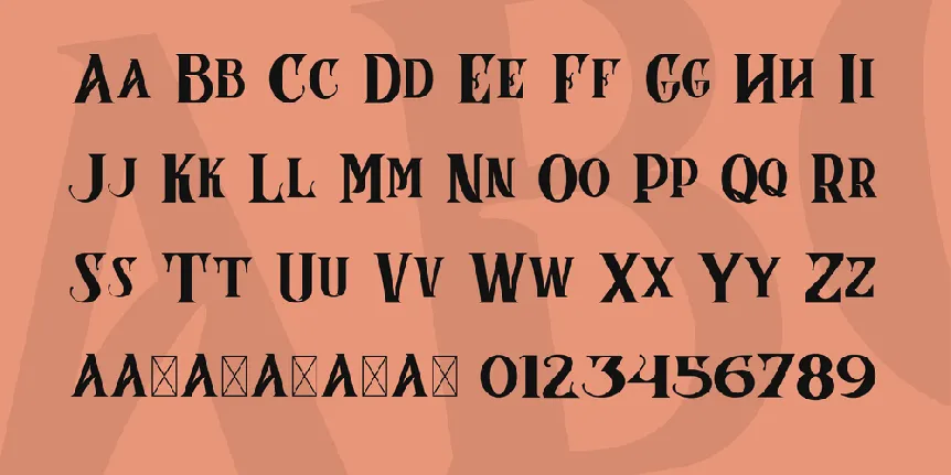 CoronA font