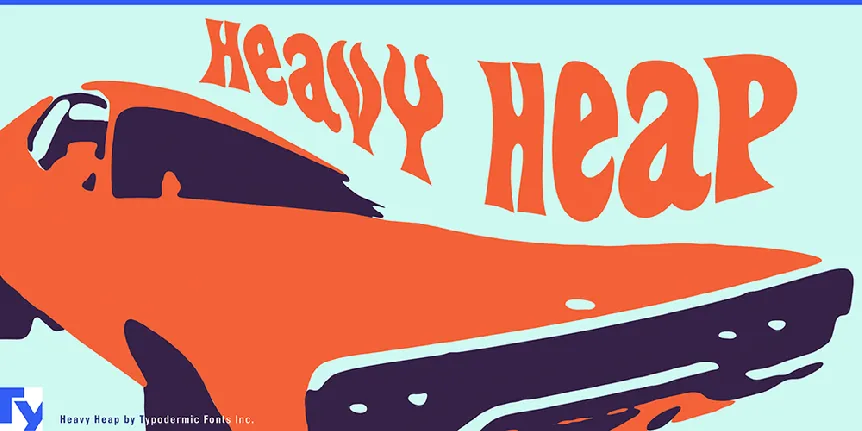 Heavy Heap font