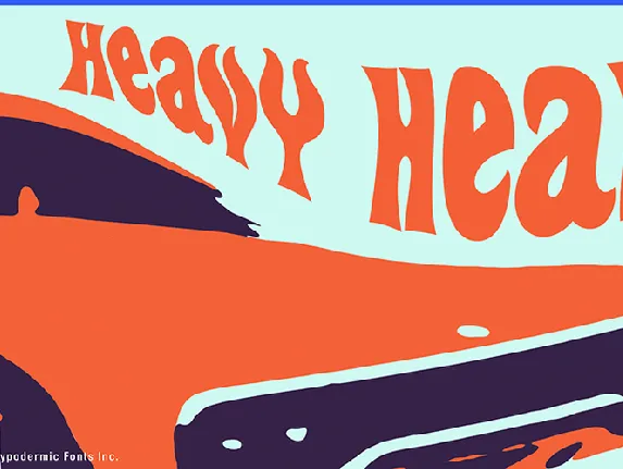 Heavy Heap font