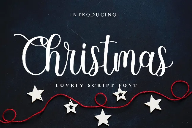 Christmas Script Typeface font