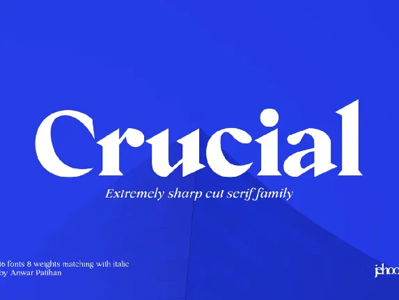 Crucial font