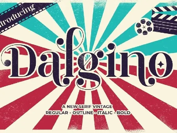 Dalgino font