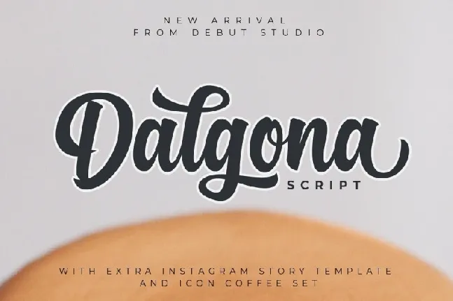 Dalgona Script font