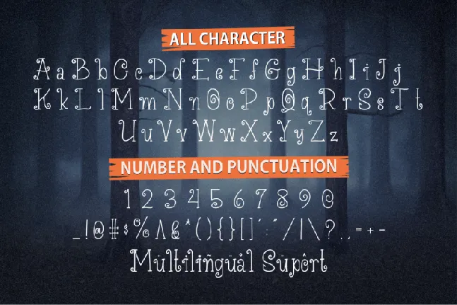 Pumpkin Hunter font