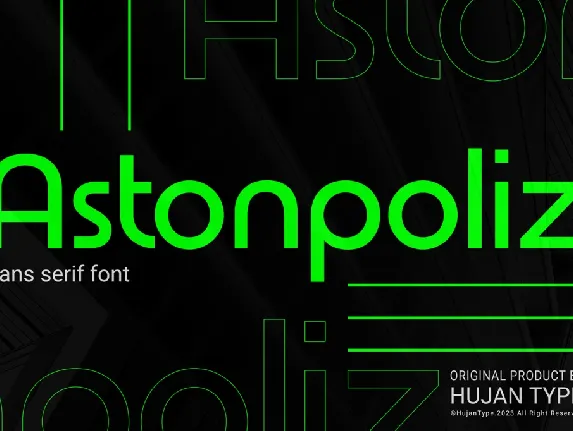 Astonpoliz font