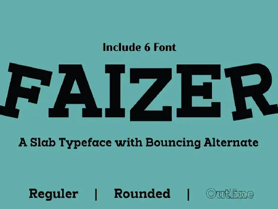 Faizer font