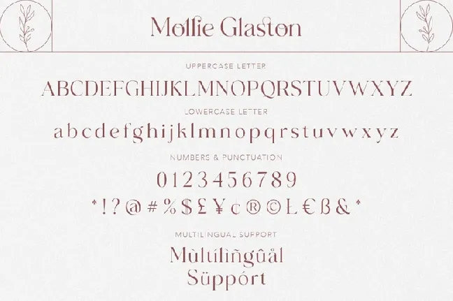 Mollie glaston font