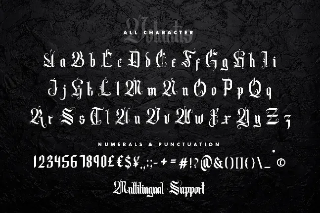 Volantis font