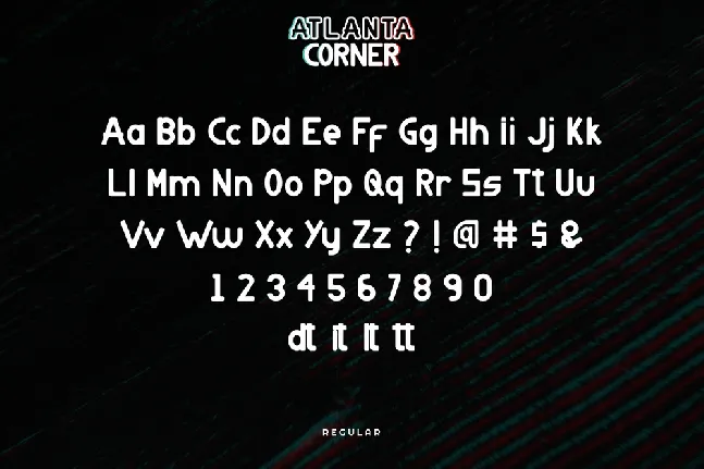 Atlanta Corner Demo font