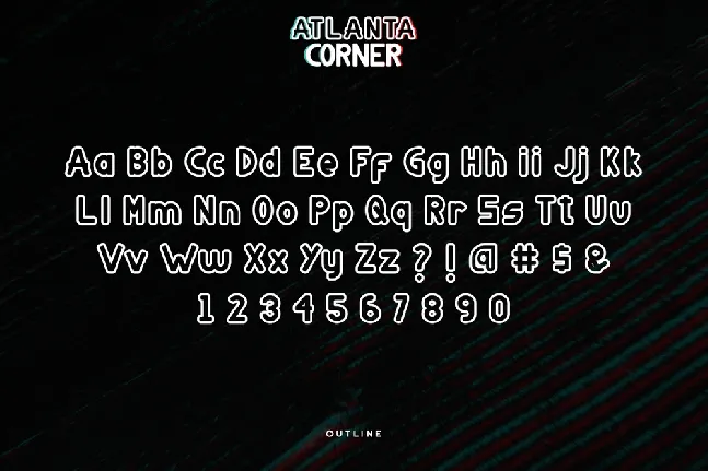 Atlanta Corner Demo font