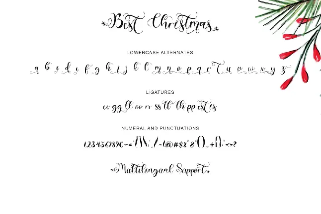 Best Christmas font