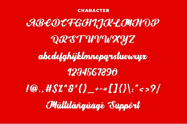 Headbrush font