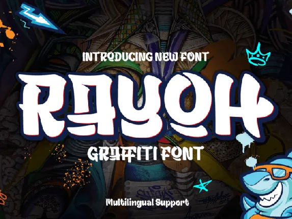 Rayoh font