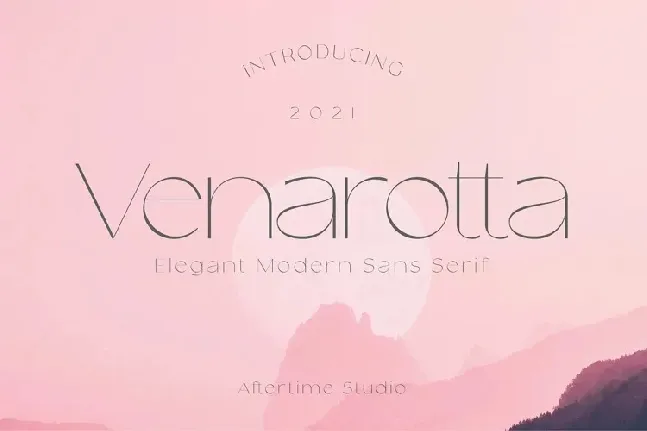 Venarotta font