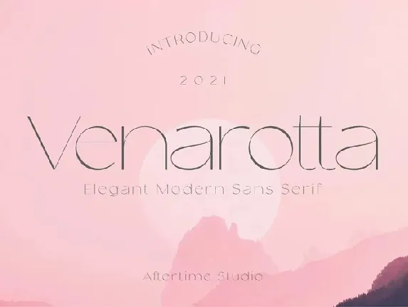 Venarotta font