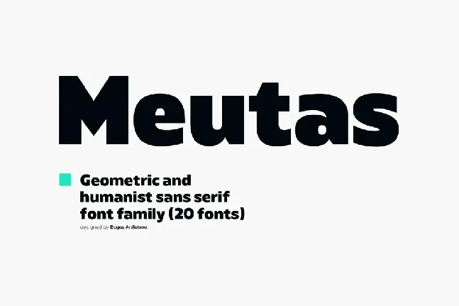 Meutas font