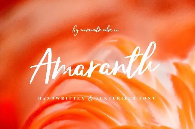 Amaranth Handwritten font