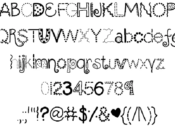 ScrapItUp font