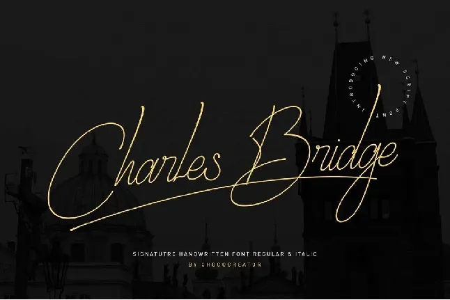 Charles Bridge font