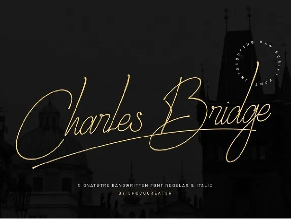 Charles Bridge font