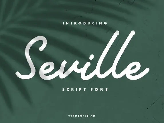 Seville font