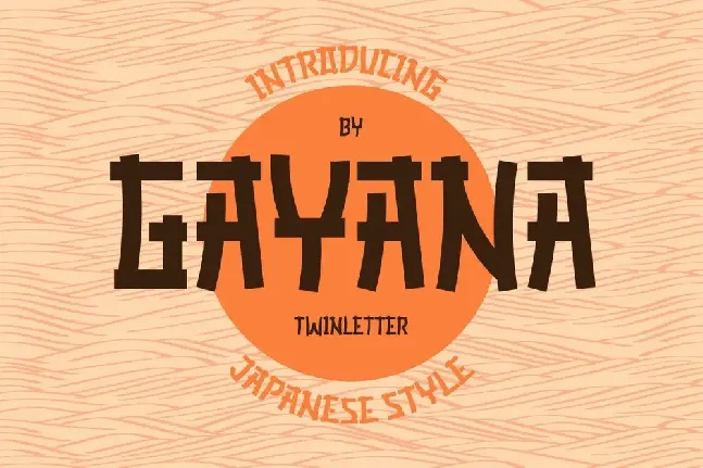 GAYANA font