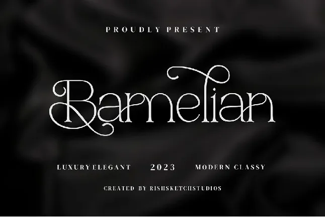 Bamelian font