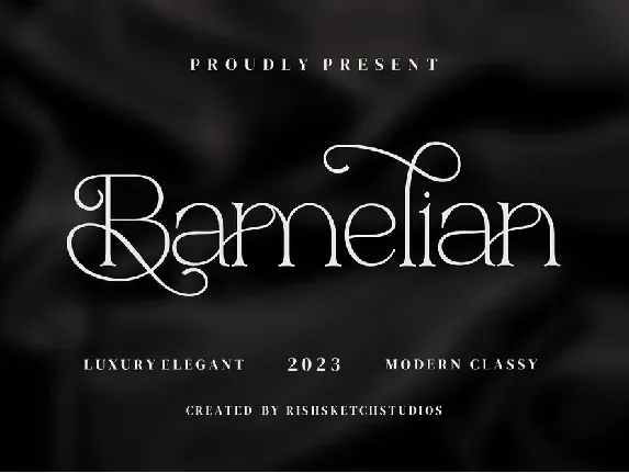 Bamelian font