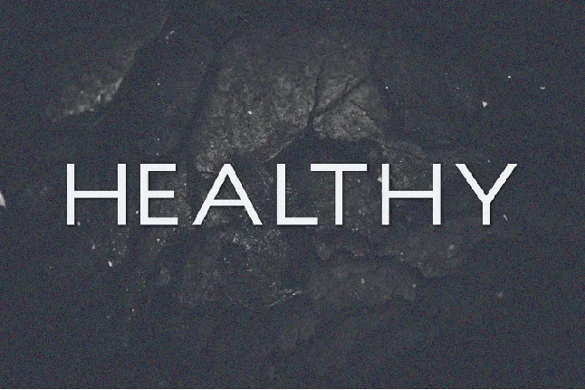 Healthy font