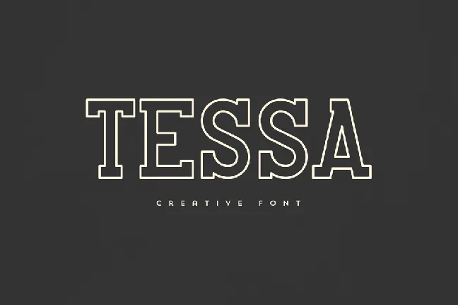 Tessa font